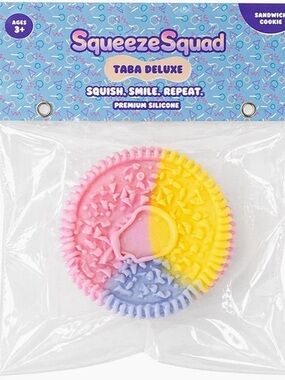 Taba Squishy Sandwich Cookie Silicone Squishy
